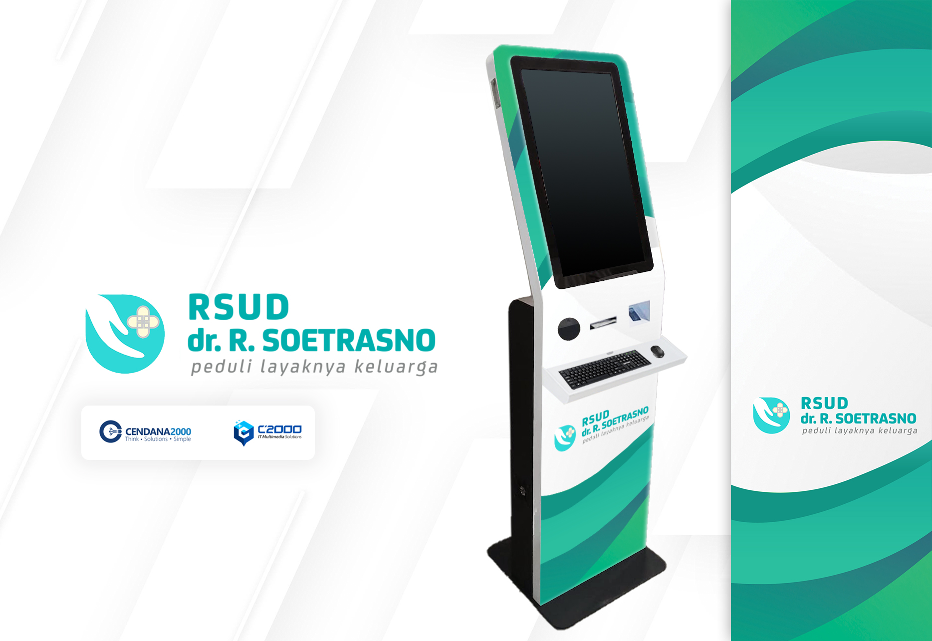 Mockup Desain KiosK Antrian RSUD dr. R. Soetrasno Rembang